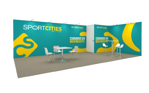 STAND 32m2 FULL GRAPHIC