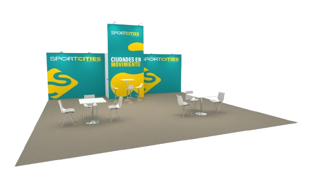 STAND 64m2 FULL GRAPHICS PENINSULA