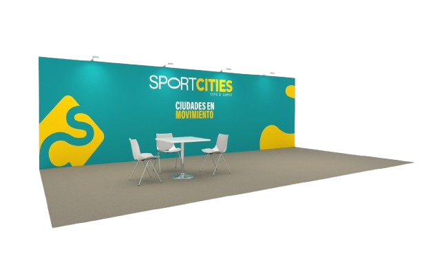 STAND 32m2 FULL GRAPHIC
